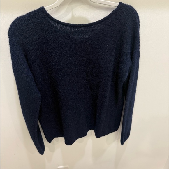 Sezane Gaspard Cardigan size L navy - Picture 3 of 5